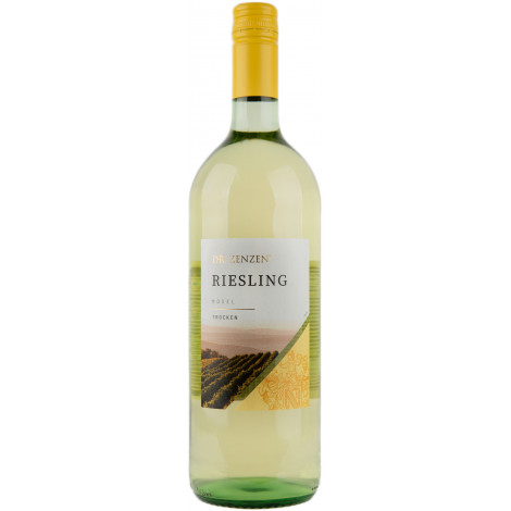 Вино "Riesling Mosel Q.b.a" бiл.сух 1л 12% (Німеччина, Мозель, ТМ "Dr.ZenZen")