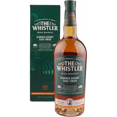 Вiскi "The Whistler Oloroso Sherry cask Finish " 0,7л 43% кор. (Ирландiя, ТМ "The Whistler")