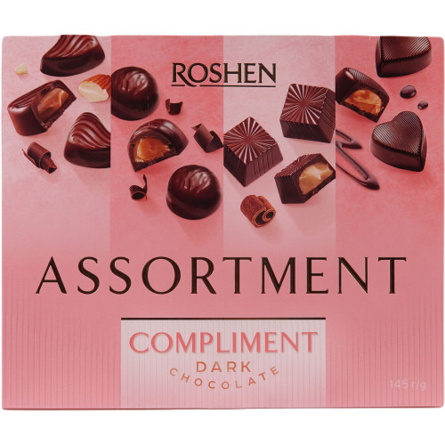 Цукерки "Roshen Compliment" 145г (Україна, ТМ "Roshen")