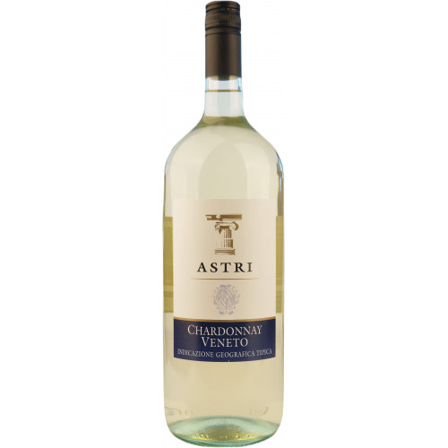 Вино "Chardonnay Veneto IGT" бiл.сух 1,5л 11,5%  (ІталІя, Венеція, ТМ "Astri")