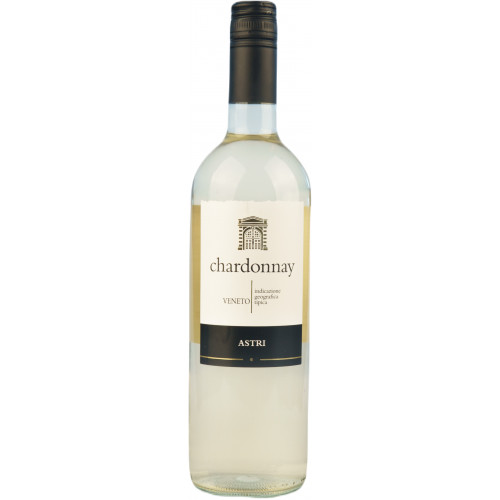 Вино "Chardonnay Veneto IGT" бiл.сух 0.75л 11,5%  (Італія, Венеція, ТМ "Astri")