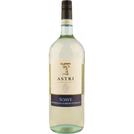 Вино  "Soave DOC" бiл.сух 1,5л 12%  (Италия, Венеция, ТМ "Astri")