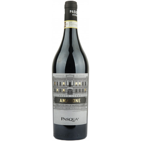 Вино "Amarone Valpolicella DOCG Pasqua Black Lab." черв.сух 0,75л 15% (Iталiя,Венето,TM "Black Label")