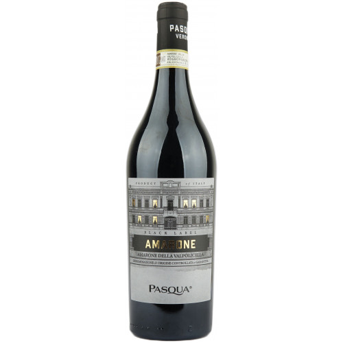 Вино "Amarone Valpolicella DOCG Pasqua Black Lab." черв.сух 0,75л 15% (Iталiя,Венето,TM "Black Label")