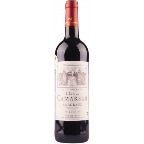 Вино "Chateau Сamarsan" черв.сух 0,75л 13,5% (Франція, Бордо, ТМ "Chateau")