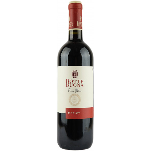 Вино "Merlot d'Italia" черв.н/сух 0,75л 12% (Італія, Эмілія - Романія, ТМ "Botte Buona") Вино "Merlot d'Italia" черв.н/сух 0,75л 12% (Італія, Эмілія - Романія, ТМ "Botte Buona")