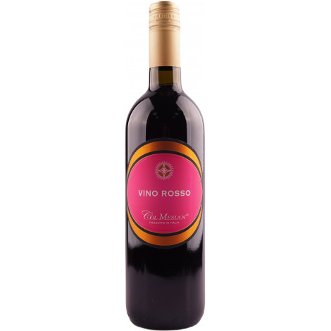 Вино "Col Mesian" черв.сух 0,75л 10.5% (Італія, Емілія-Романія, ТМ "Pirovano")