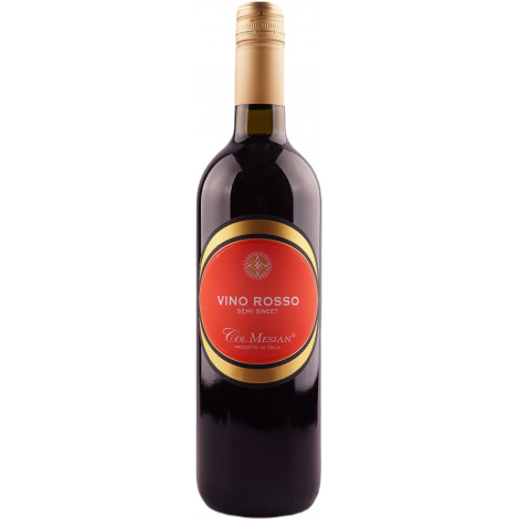 Вино "Col Mesian" черв.н/сол,0,75л 10.5% (Італія, Емілія-Романія, ТМ "Pirovano")