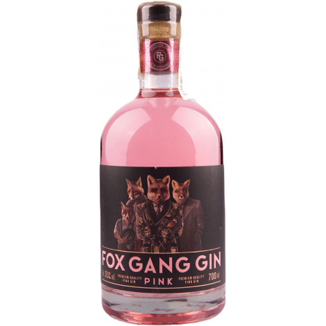 Джин " Fox gang Pink"0,7л 37.5% (Литва, "Fox gang")