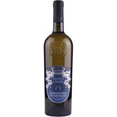 Вино "Vermentino di Sardegna DOC 20" бiл. сух. 0,75л 12,5% (Італія,ТМ "Antico Casale")