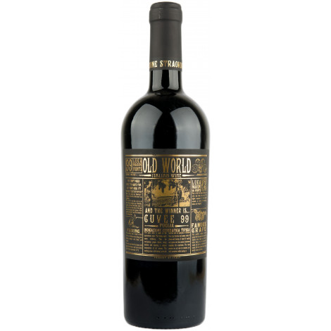 Вино "Puglia  Appassimento Rosso  IGT" чер.сух 0,75л 15% (Італія, Апулия, ТМ "Old World")