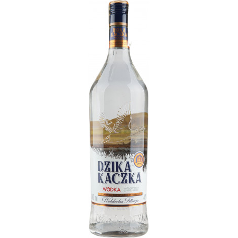 Горілка "Dzika Kaczka" 1л 40% (Польща, ТМ "Dzika Kaczka")