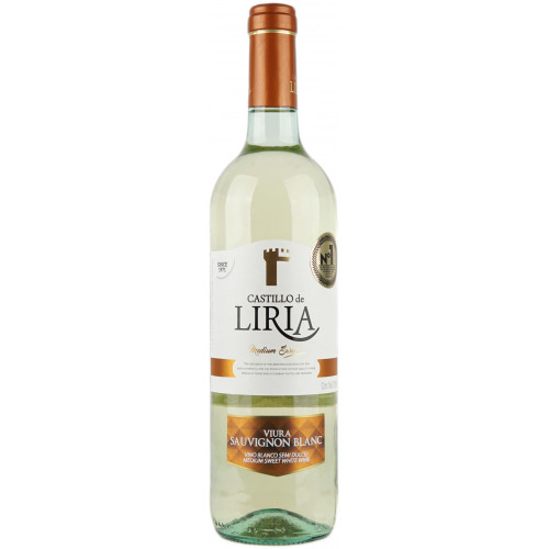Вино "Castillo de Liria Sauv.blanc" біл.н/сл 0,75л 11% (Іспанія, Валенсія, ТМ "Castillo de Liria") Вино "Castillo de Liria Sauv.blanc" біл.н/сл 0,75л 11% (Іспанія, Валенсія, ТМ "Castillo de Liria")