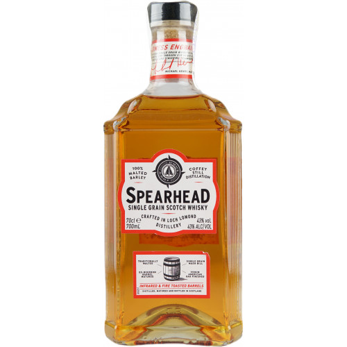 Віскі "Spearhead Single Grain Scotch" 0.7л 43% (Шотландія, ТМ "Spearhead")