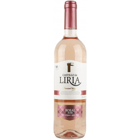 Вино "Bobal Rose Castillo de Liria" рож.сух. 0.75л 12% (Іспанія, Валенсія, ТМ "Castillo de Liria")