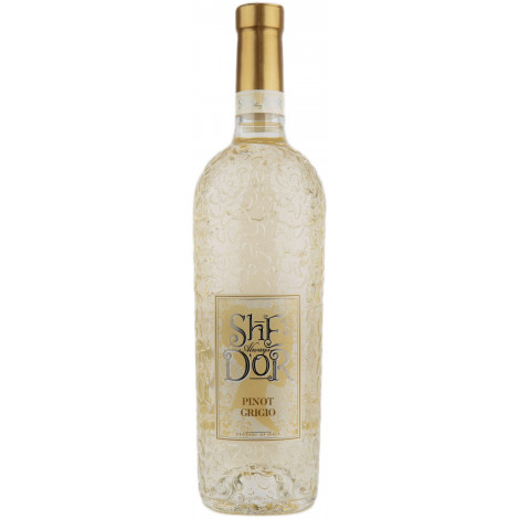 Вино "Pinot Grigio VenezieDOC She'salways" 0,75л бiл.сух 12%(Італія,Венето,Венеція,ТМ"She'salways")