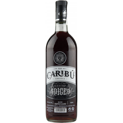 Ром "Caribu Black-Strap Spiced" 37,5% 0,7 л (Венісуєла, ТМ "Caribu")