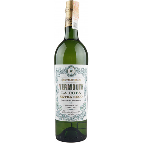 Вермут "Vermouth Blanco La Copa" 0,75 екстр. сух 17% (Іспанія, ТМ "Gonzales Byass")