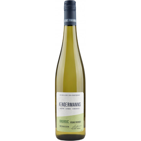Вино органічне "Riesling Organic wine" біле, нап/cол. 11%  0,75л (Німеччина, ТМ "Kendermanns")