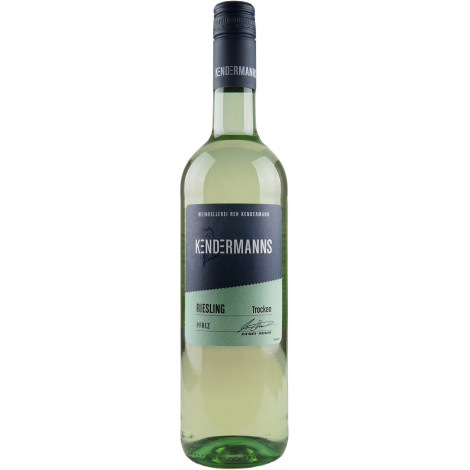 Вино тихе "Riesling Trocken " біле, сух. 12%  0,75л (Німеччина, ТМ "Kendermanns")