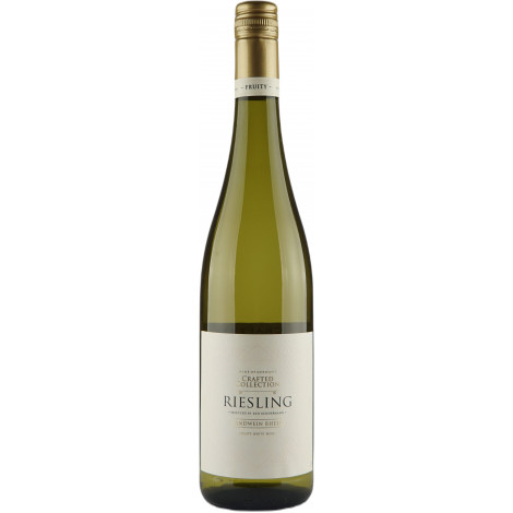 Вино тихе "Riesling " біле, нап/сол. 9% 0,75л (Німеччина, Рейн,ТМ "Crafted Collection")