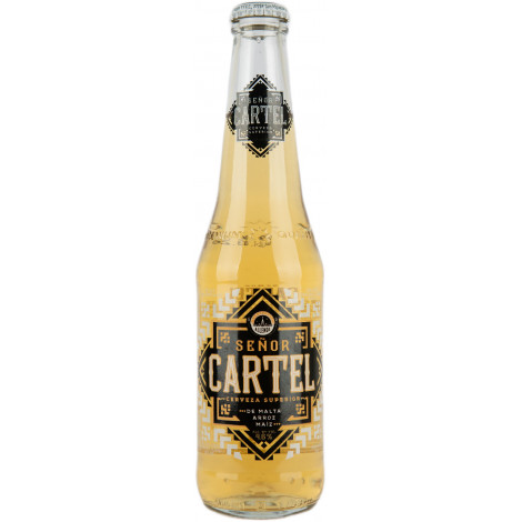 Пиво світле "Cartel" 0,33л 4,6% скло (Україна, ТМ "Cartel")