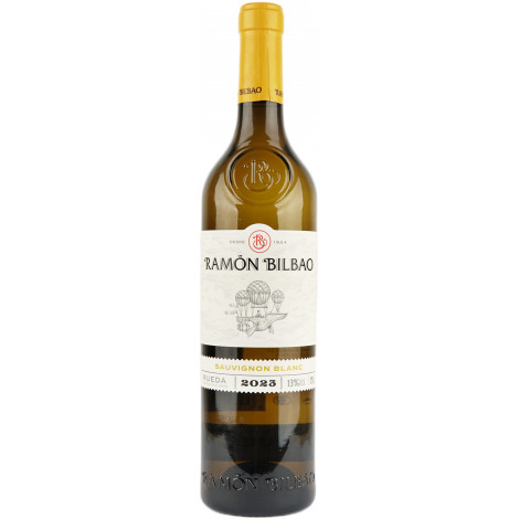 Вино "Sauvignon Blanc Ramon Bilbao" біл.сух 0,75л 13% (Іспанія, Руеда, ТМ "Ramon Bilbao")