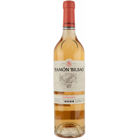 Вино "Rosado Ramon Bilbao  2023" рож. сух. 0,75л 12,5% (Іспанія, Ріоха, ТМ "Ramon Bilbao")