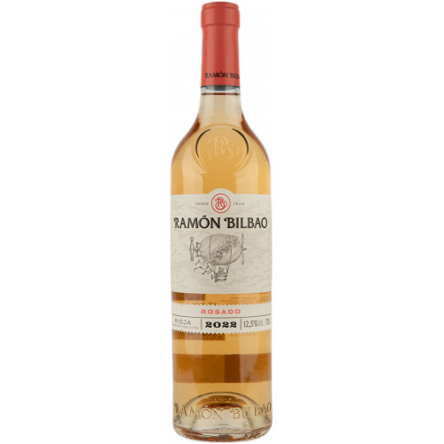 Вино "Rosado Ramon Bilbao 2023" рож. сух. 0,75л 12,5% (Іспанія, Ріоха, ТМ "Ramon Bilbao") Вино "Rosado Ramon Bilbao 2023" рож. сух. 0,75л 12,5% (Іспанія, Ріоха, ТМ "Ramon Bilbao")