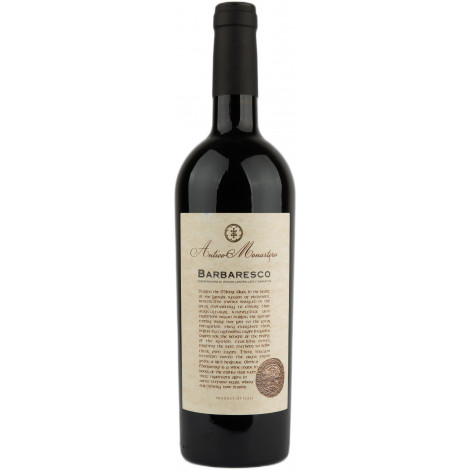 Вино "Barbaresco DOCG" черв. сух. 0,75л 14% (Італія, П'ємонт, ТМ "Antico Monastero")