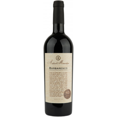 Вино "Barbaresco DOCG" черв. сух. 0,75л 14% (Італія, П'ємонт, ТМ "Antico Monastero")