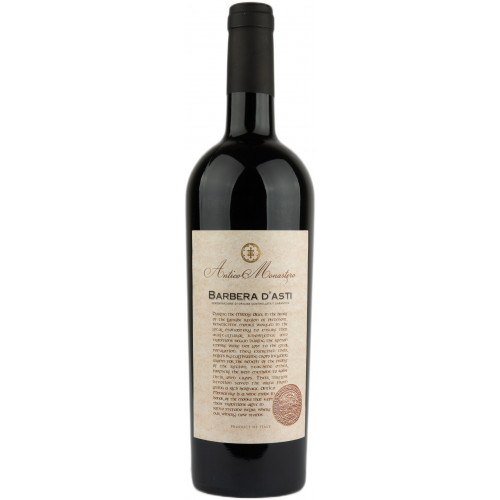 Вино "Barbera d'Asti  DOCG" черв. сух. 0,75л 13,5% (Італія, П'ємонт, ТМ "Antico Monastero")