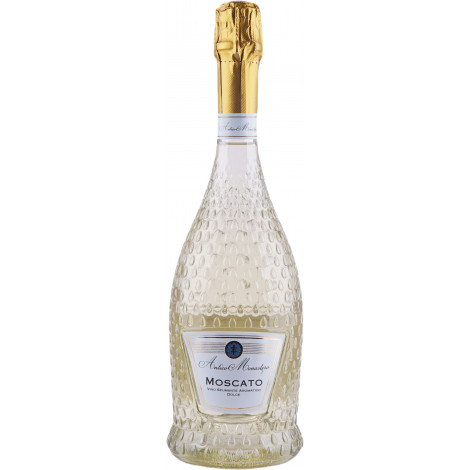 Вино ігристе "Moscato Spumante Premium" бiл.солод. 0,75л 7,5% (Італія, П'ємонт, ТМ "Antico Monastero")