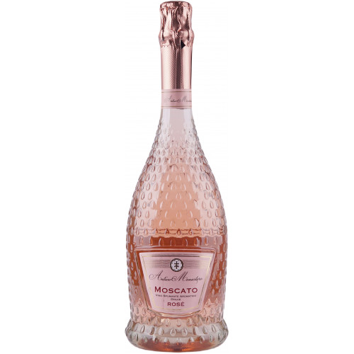 Вино ігристе "Moscato Spumante Rose Premium" рож.солод. 0,75л 7,5% (Італія,П'ємонт ТМ "Antico Monastero")