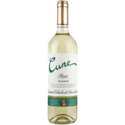 Вино тихе "Cune Blanco 2022" 0,75л бiл. сух. 13% (Іспанія,Ріоха, ТМ "C.V.N.E.") Вино тихе "Cune Blanco 2022" 0,75л бiл. сух. 13% (Іспанія,Ріоха, ТМ "C.V.N.E.")