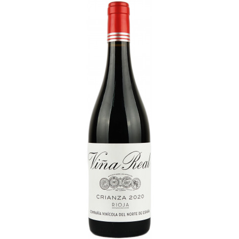 Вино тихе "Vina Real Crianza 2020" 0,75л черв. сух. 13,5% (Іспанія,Ріоха, TM "Vina Real")