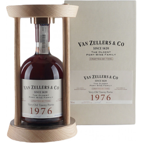 Портвейн "Tawny Porto 1976 Colheita" 0,75л біл. 20% под. кор. (Португалія, TM "Van Zellers&Co")