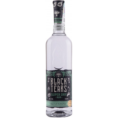 Ром Black Tears Super Dry 0,7л 40% (Куба, ТМ Black Tears)