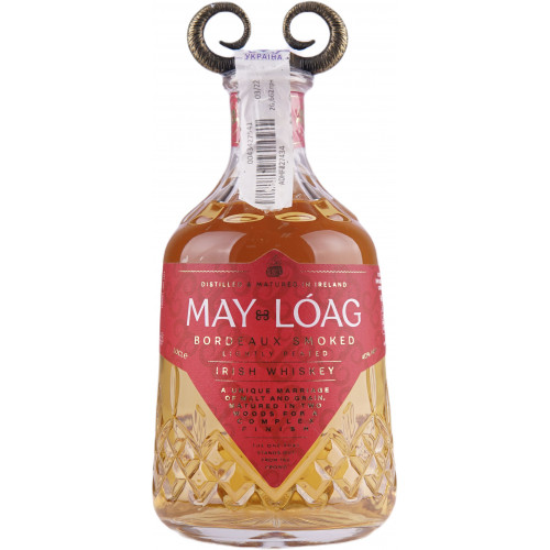 Віскі "May Loag Bordeaux Smoked" 0,5л 40% (Ірландія, TM "May Loag")