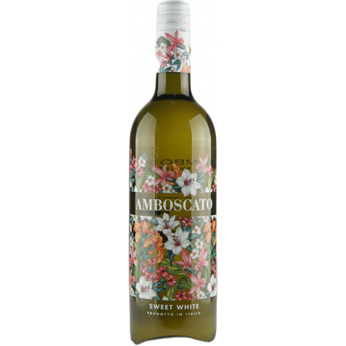 Вино "Amboscato Bianco" 0,75 л біл. нап/солод. 5% (Італія, П'ємонт, TM "Amboscato")