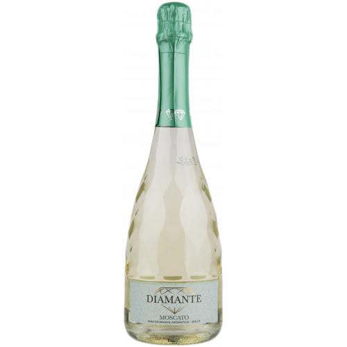 Вино iгристе "Moscato Spumante" 0,75л біл. солод. 7,5% (Італія, П'ємонт, TM "Diamante")