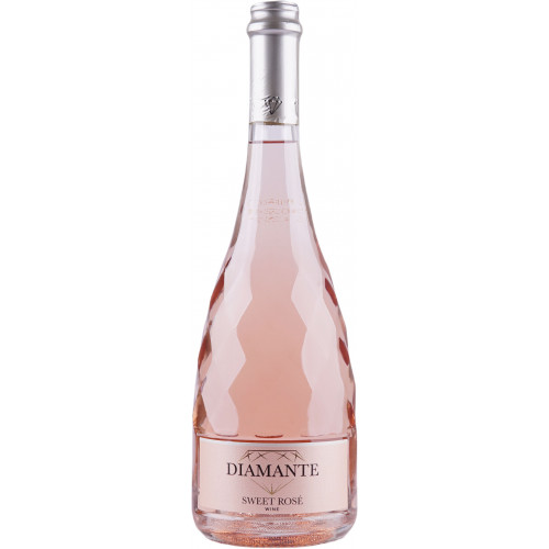 Вино  "Rose Wine sweet" 0,75 л рож. солод. 5% (Італія, П'ємонт, TM "Diamante")