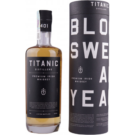 Віскі "Titanic Irish Whiskey" 0,7 л 40% тубус (Ірландія, TM "TITANIC")