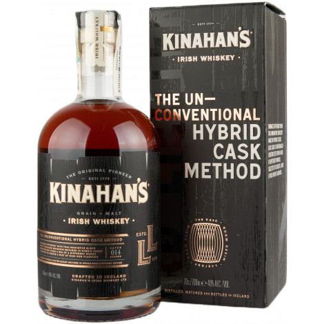 Віскі "Kinahan's The Kasc Project L.L"подар,кор, 0,7л 40% (Ірландія, ТМ "Kinahan's")