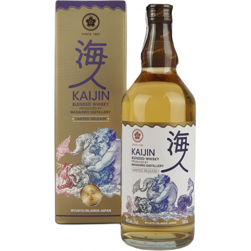 Віскі "Kaijin Blended Whisky" подар,кор,0,7л 40% (Японія, ТМ "Kaijin")