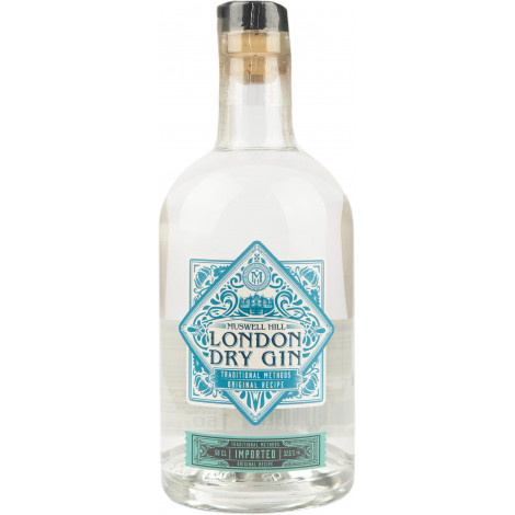 Джин "Muswell Hill London Dry Gin" 0,5л 37,5% (Словаччина, TM "Muswell Hill")