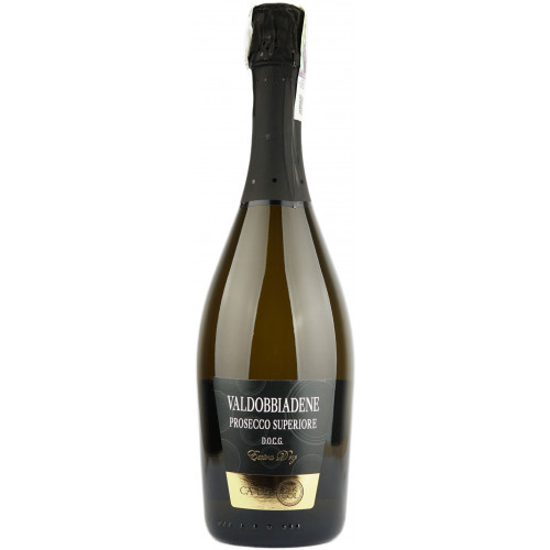 Вино ігристе "Prosecco Valdobbiadene Suрerior DOCG" 0.75л. біл.экстра/сух.11%(Італія Вальдоббіадене ТМ"Pra'del  Zercol")