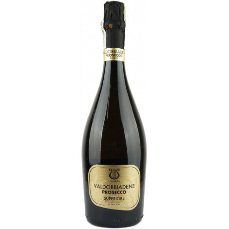 Вино ігристе "Prosecco Valdobbiadene DOCG" 0,75л экс/сух 11% (Італія, Вальдоббіадене TM "Rinaldo")
