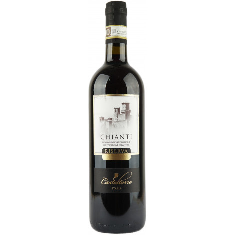 Вино "Chianti Riserva DOCG Castel Torre" 0,75л черв. сух. 13% (Італія, Кьянті, TM "Castel Torre")