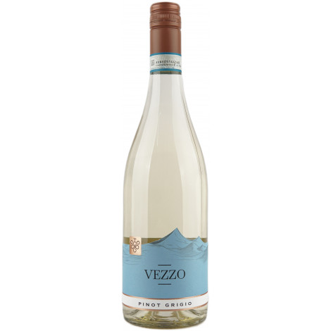 Вино "Pinot Grigio delle Venezie DOC 2024" біл.сух 0,75л 11% (Італія, Венето, ТМ "Vezzo")